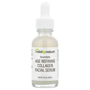 Mild By Nature Serumdipity, Age Refining Collagen Facial Serum, 1 fl oz (30 ml)