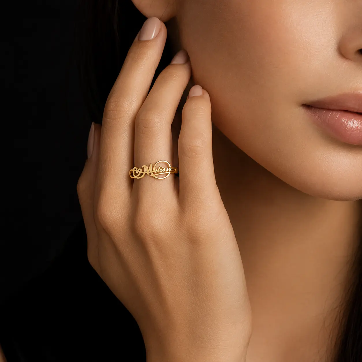 [Made-to-Order] Custom Name Ring