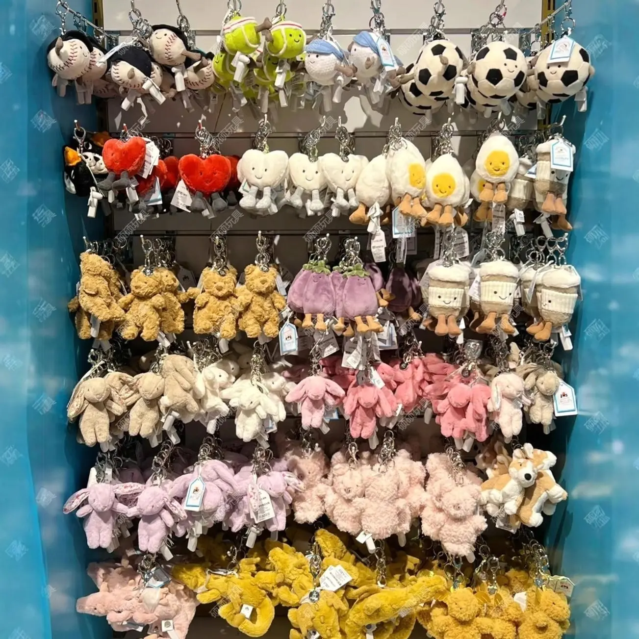 Jellycat Bag Charm Collection - 2026 Trending Mini Plush Keychain, Soft Cuddly Toy Charm, Ideal for Daily Use, Gift Giving & Collecting Cute Accessories