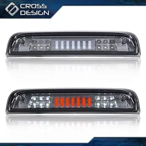 CROSSDESIGN LED 3RD Third Brake Light Tail Lamp Fit For 2014-2018 Chevy Silverado GMC Sierra