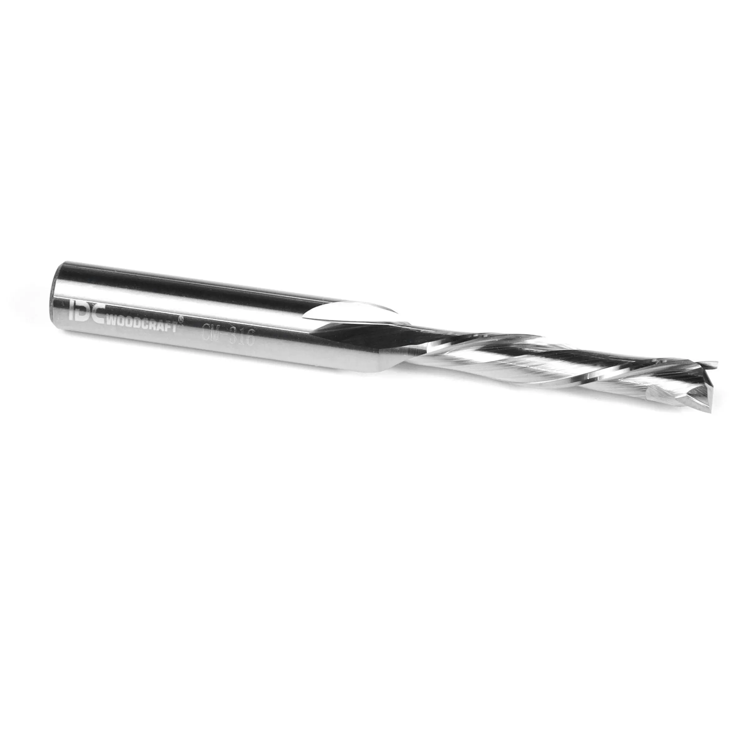 3/16" Compression Bit For CNC Routers, 1/4" Shank