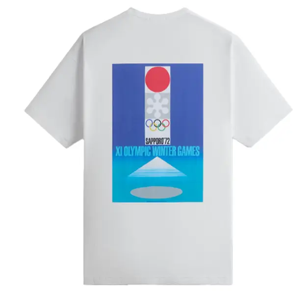 Kith Olympics Heritage Saporo 1972 Vintage Tee (White)