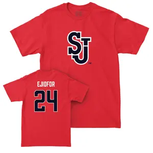 St. John's Men's Basketball Red Legacy Tee - Zuby Ejiofor
