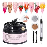 30g 3DGel Nail Art Building Gel&Chrome Nail powder