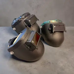 Carbon Fiber Sugarscoop Welding Helmet Carbon Fiber Sugarscoop Welding Helmet