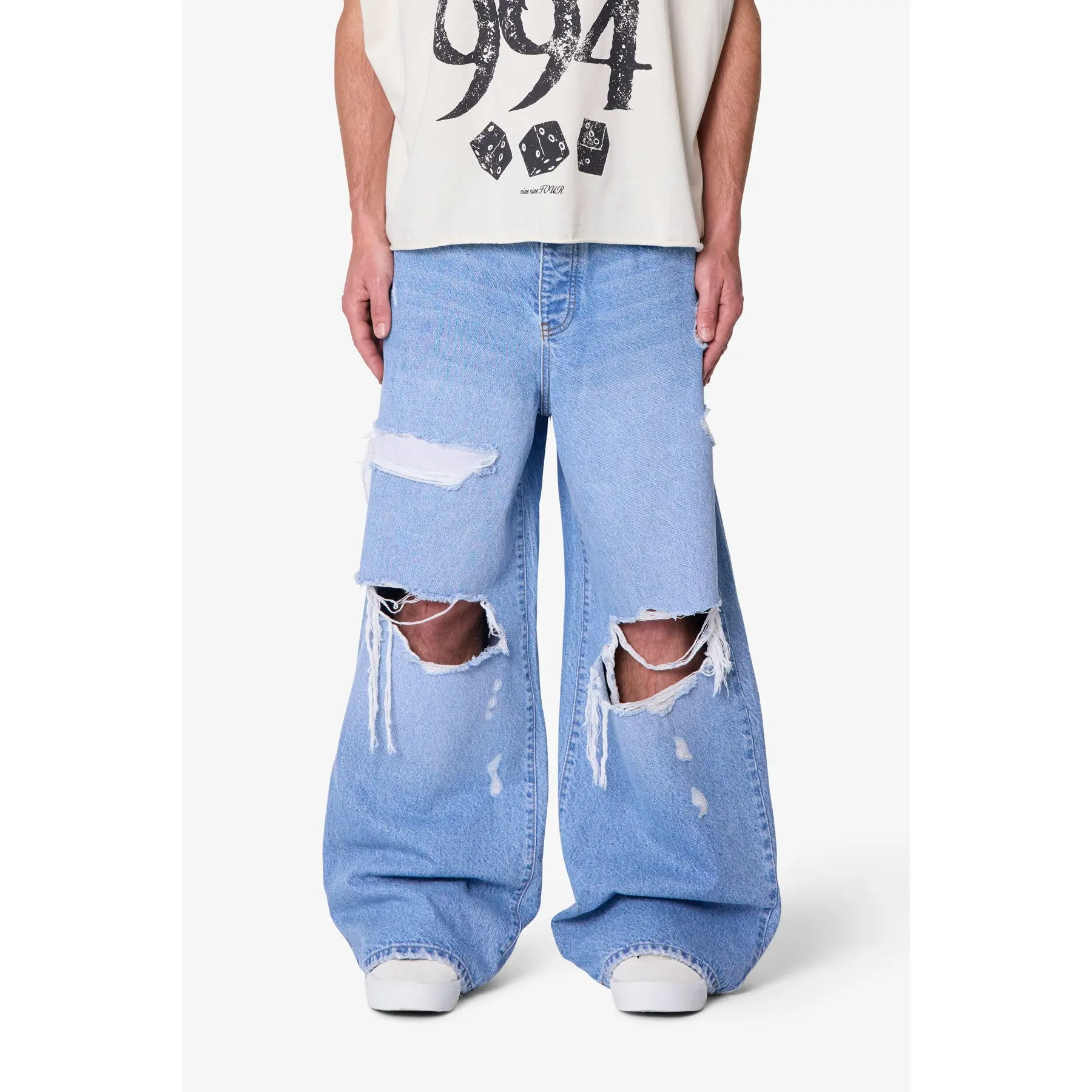 mnml Thermal Patch Rave Denim - Blue