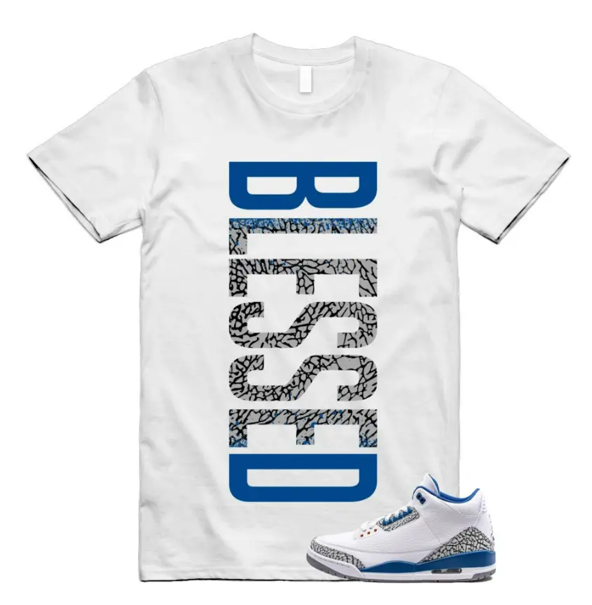 Blessed Shirt to Match 3 True Blue, 3 True Blue Outfit Shirt, Best Gift, Unisex Streetwear T-Shirt