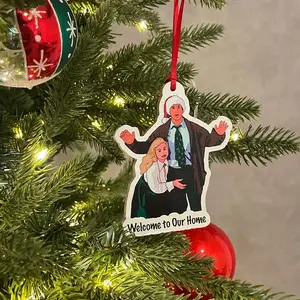 Welcome to Our Home - Clark & Ellen- National Lampoons Christmas Vacation - Christmas wood-acrylic Ornament