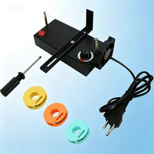 Electric Thermal Cutter and Sealer Machine with Screwdriver, Lightweight DIY Tool for Braided Belt Nylon Band Rope, Heat Cutting and Sealing for US Plug, Strap Cutter Accessories for Ribbon Cord