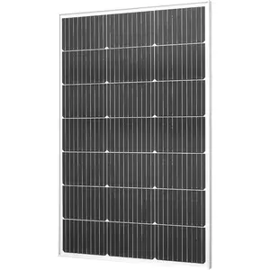 VEVOR 200W Monocrystalline Solar Panel, 23 High - Efficiency Mono PV Module with Stable MC4 Output Aluminum Frame, IP65 Waterproof Solar Panel for Car Boat RV Flat Rooftop Off - Grid Applications