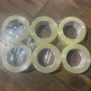 Cinta Adhesiva Cinta (12pck) de Embalaje Cinta Adhesiva Adhesiva Cajas Transparentes Cinta de Sellado de 2in x110yd  (48mmx100m) "