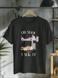 100% Cotton I'm Sexy And I Sew It Sewing Shirt - Quilting Shirt - Sewing T-Shirt