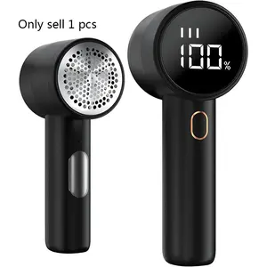 Portable Wireless Electric Hair Remover, Three-Speed Fabric Shaver, Rechargeable Lint Shaver, Quick Hair Removal, Silver Color, Model Xinghao Lr-2068, Compact Design