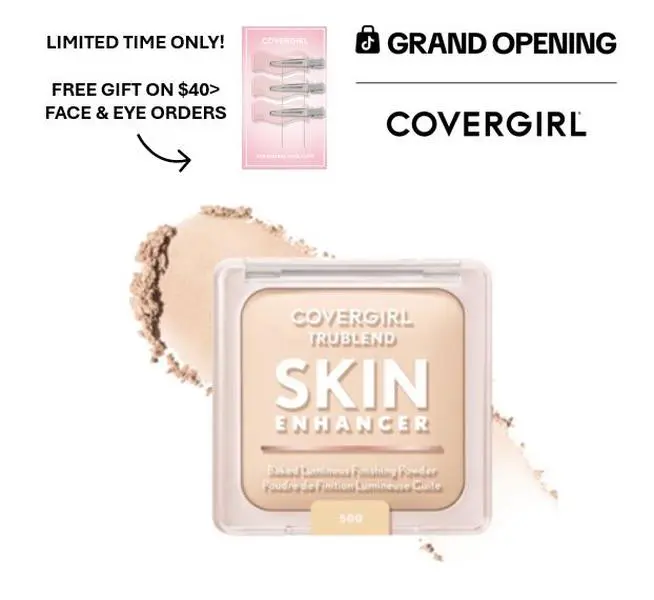 COVERGIRL TruBlend Skin Enhancer Baked Luminous Finishing Face Powder
