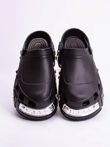 Women's Casual Solid Color Non-slip Clogs, Breathable Comfortable Sports Sandals, Outdoor Beach Slippers, Fashionable Shoes for Indoor & Outdoor Wear