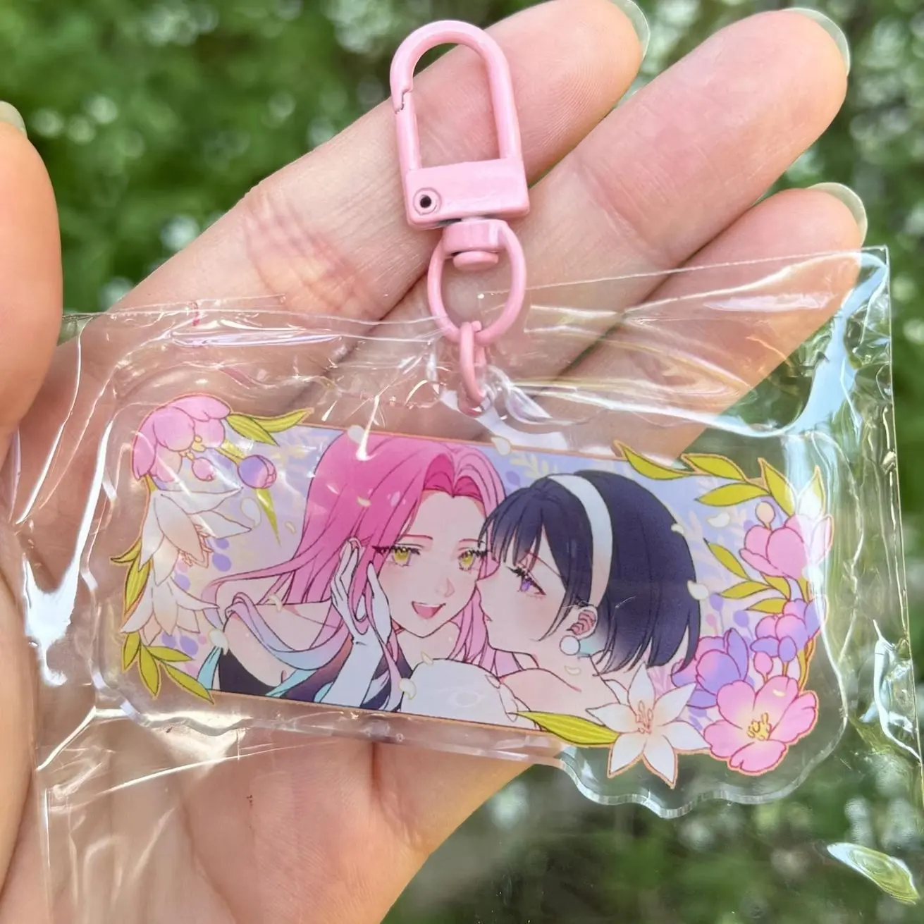 Alien Stage KEYCHAIN Sua Mizi Ivan Till Hyuna Luka Double Sided