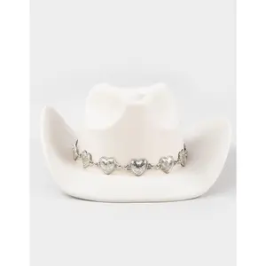 Heart Buckle Cowboy Hat sold by Tilly's
