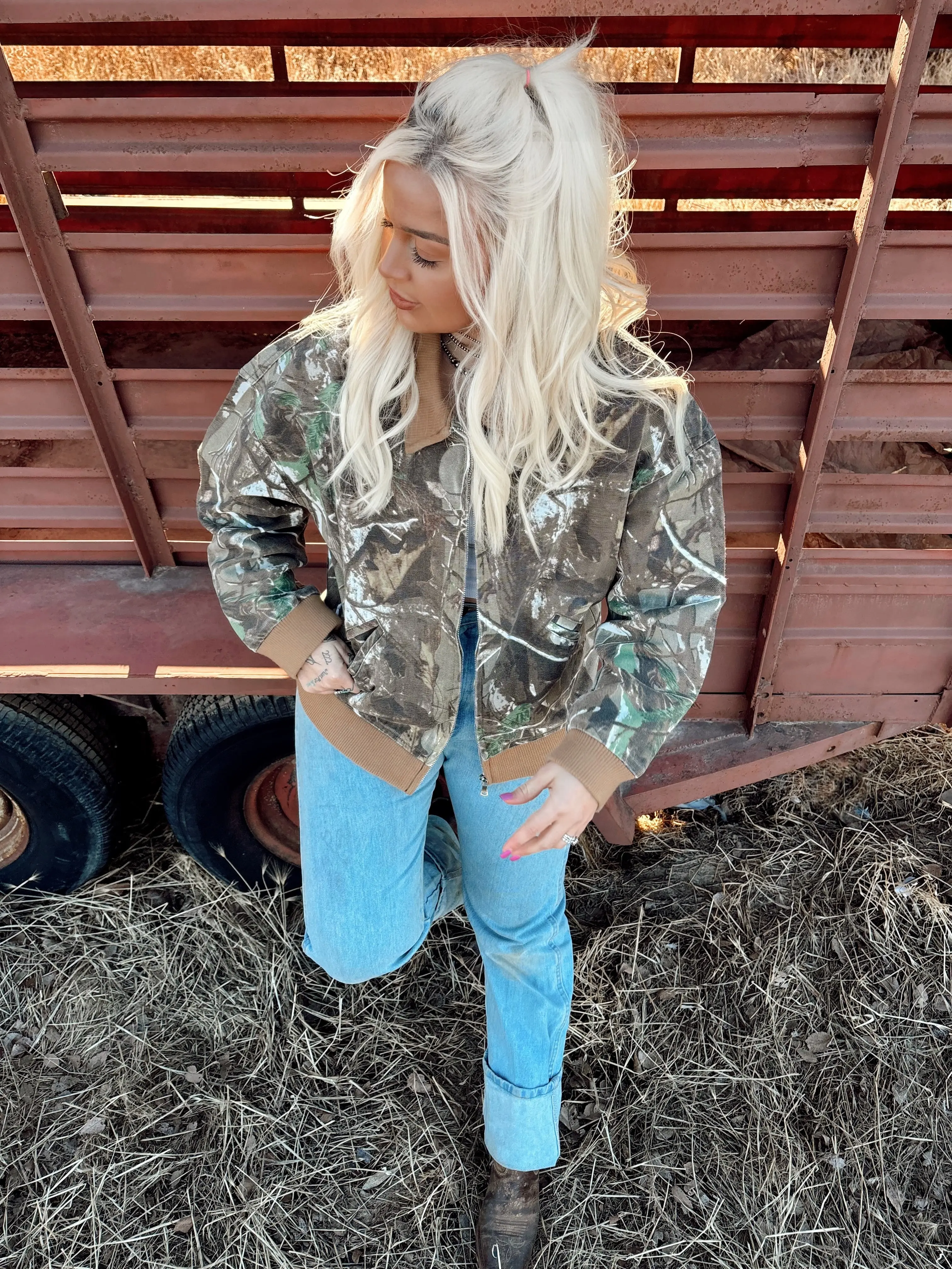 Buckskin Cowboy Camo Jacket (S-XL) Buckskin Cowboy Camo Jacket (S-XL)
