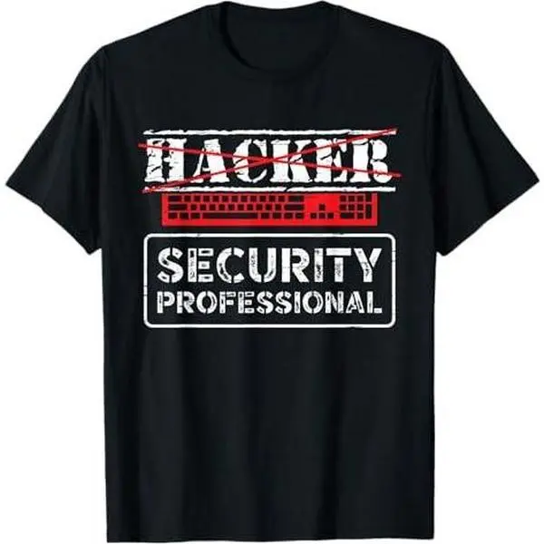 Security Professional Computer Security Hacker Web developer T-Shirt