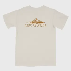 BTM Keep Climbing Tee 'Ivory'