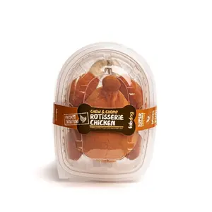 Rotisserie Chicken Squeaky Dog Toy - Soft Toy for Dogs, Ideal for Interactive Play, Lightweight Design