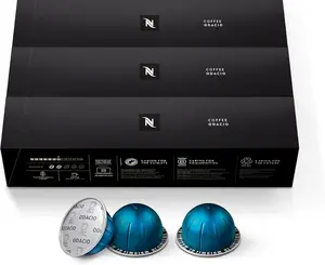 Nespresso Capsules Vertuo, Odacio, Medium Roast Coffee, 30-Count Coffee Pods, Brews 7.8oz.