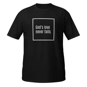 100% Ring-Spun Cotton Unisex T-Shirt with Double Stitching for Durability - Menswear