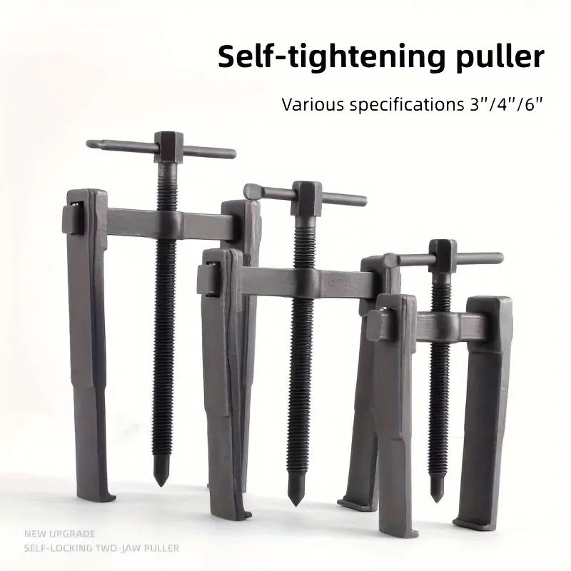1 Pack 3/4/6/8 Inch 2-Jaw Puller Bearing Removal Tool Convenient Small Plug-In Bearing Puller Wheel Bearing Tool Special Automotive Repair Toolt Car Repair Tool Specialty Mechanic Tools Specialty Hand Tools Mechanic Work Tools Automotive Vehicle Tool
