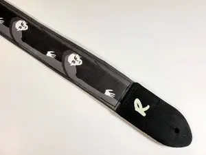 Nosferatu Guitar Strap - Nosveratu Guitar Strap - Dracula Guitar Strap -Vampire