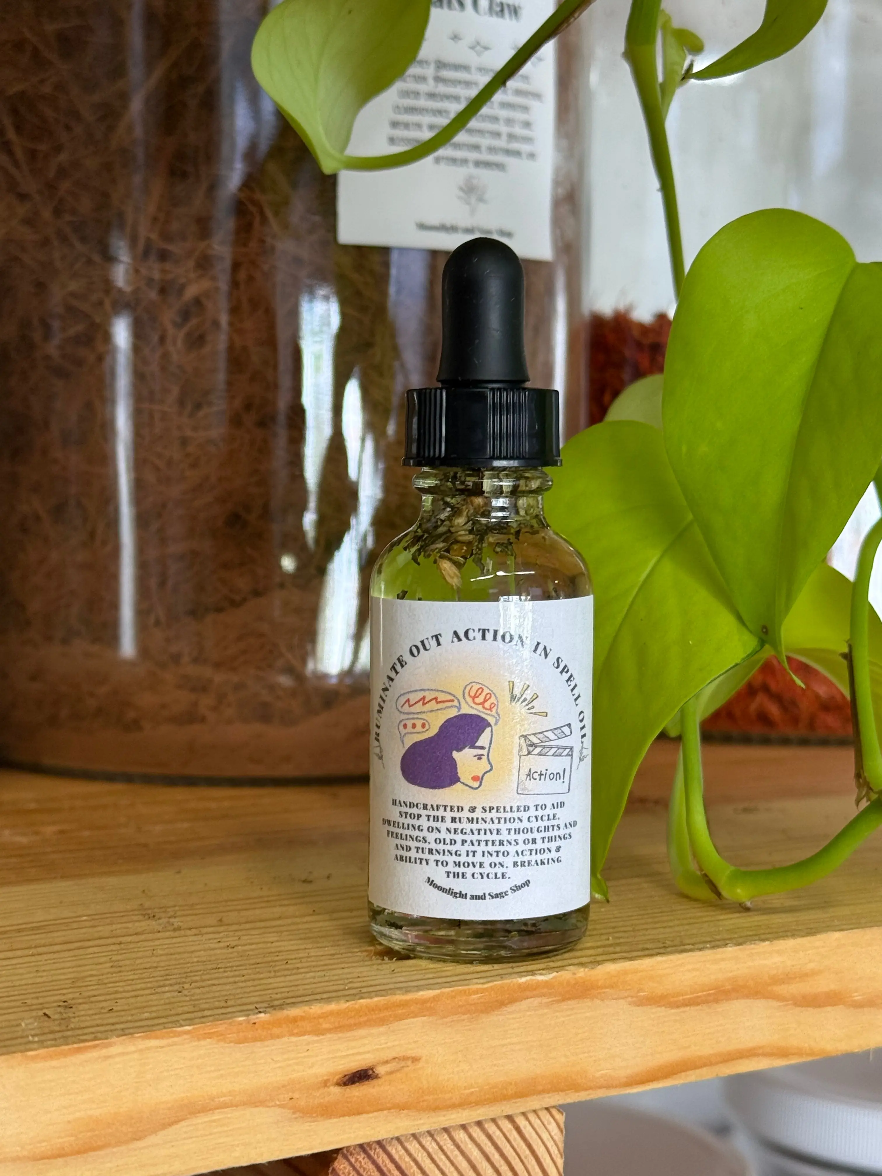 Ruminate Out Action In Ritual Spell Oil Ruminate Out Action In Ritual Spell Oil
