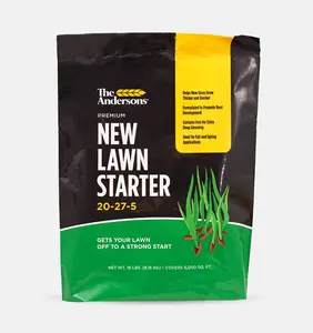 The Andersons Premium New Lawn Starter 20-27-5 Fertilizer - Complete NPK for Vigorous Seedlings & Root Establishment