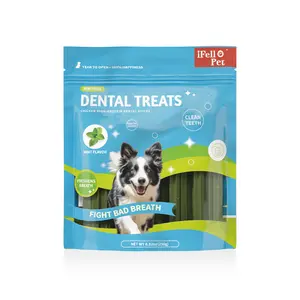 Dog Dental Sticks, Dental Treats, Chicken High-Protein Dental Sticks, Fight Bad Breath, Clean Teeth, No Artificial Ingredients, Dog Walking Treats After-Dinner Treats