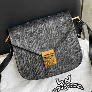 Pre-owned MCM Black Messenger Bag