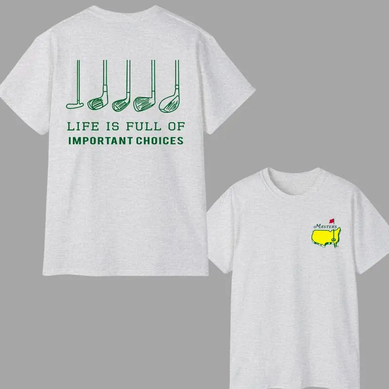 The Masters Golf T-Shirt, New Version Master Golfing T-Shirt For Men, Gift For Men, For Him Streetwear Outfits Fashion Tshirt t shirts women