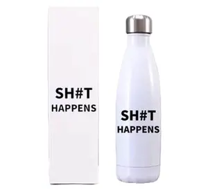 SH#T HAPPENS Bottle - Original Product with Unique Design and High-Quality Packaging