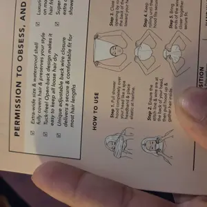 Kitsch Satin Lined Flexi Shower Cap + Blush Oversized Satin Bonnet Bundle