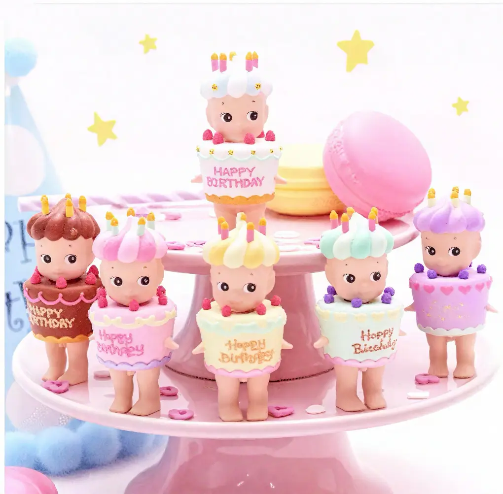 Sonny Angel Birthday Gift Cake Series Blind Box