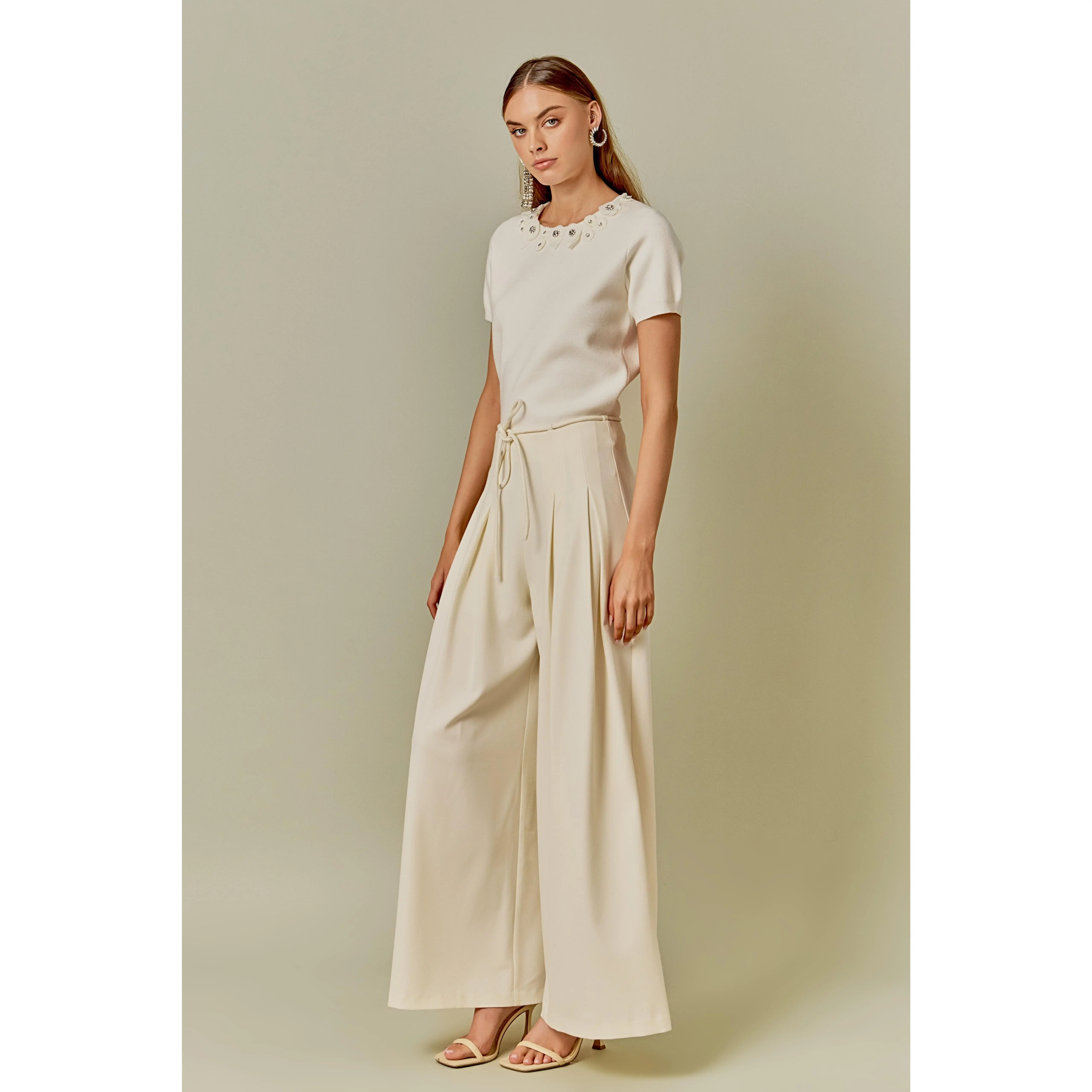 High Waisted Long Pants