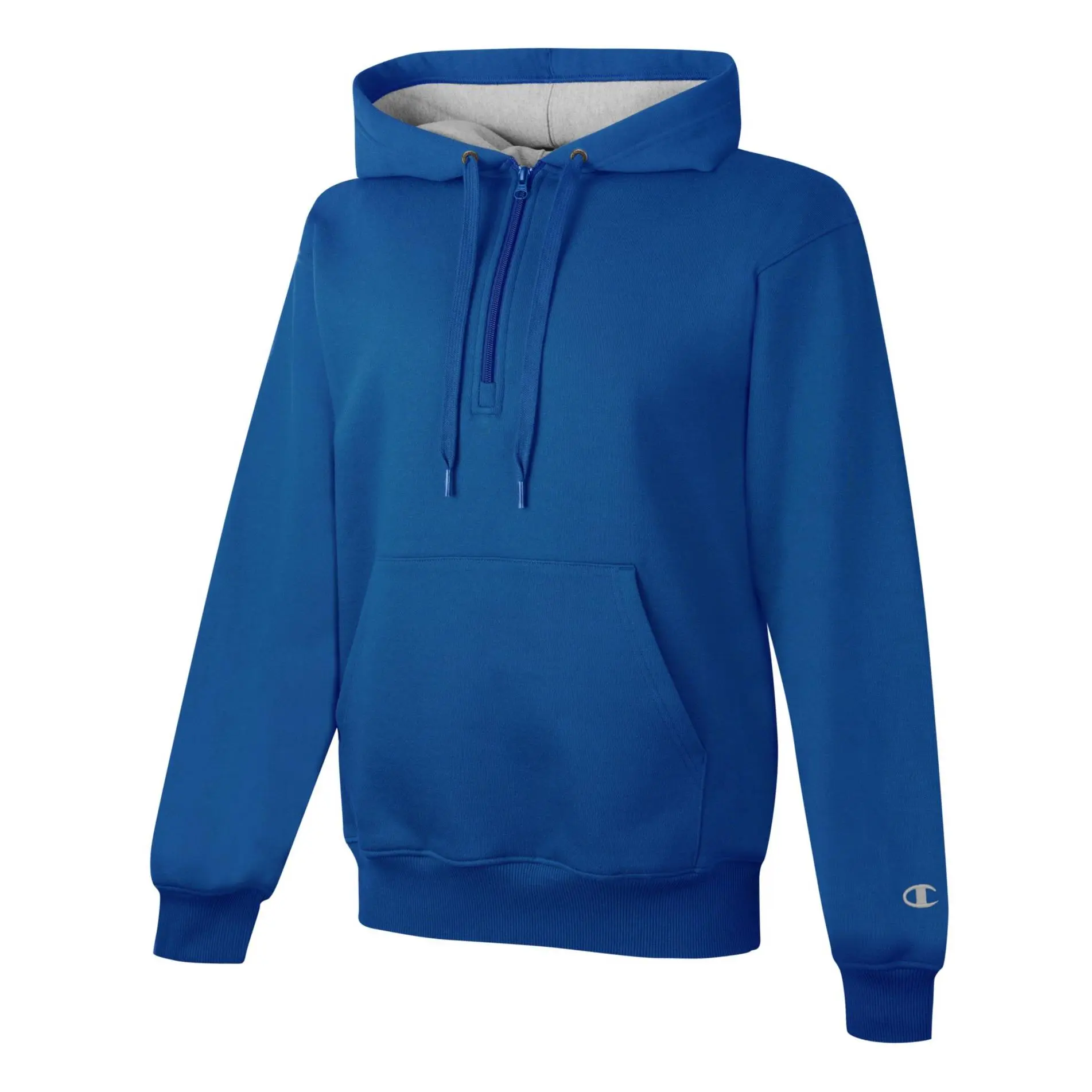 Champion Cotton Max Adult 1 4 Zip Hood