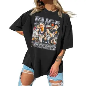 Vintage Graphic Tee Paige Bueckers Slam Dunk Shirt For March Madness Tshirt Cotton Fit