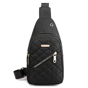Small Sling Bag for Women – Lightweight Nylon Crossbody with Adjustable Strap & Pockets – Ideal for Travel, Hiking, Shopping & Everyday Use