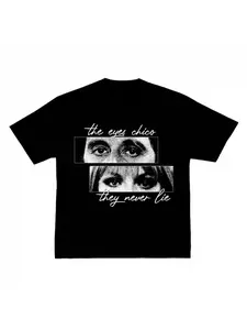 Scarface star Al Pacino Classic film American gangster film short-sleeved T-shirt Casual Men and women hip-hop retro Gothic