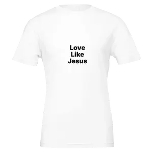 Men's Casual Cotton Short-Sleeve Round Neck T-Shirt - LLJ Premium Unisex Fit, Bella + Canvas