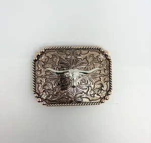 ICT Headgear-Silver Bull Hebilla