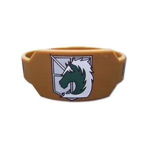 Attack on Titan - Military Police Regiment PVC Wristband