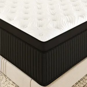 【Mother's Day Gift】mattress queen size mattress 12/14 Inch Twin, Full, Queen, King Mattress Memory Foam And Spring, Hybrid MattressMedium Firmness, Lumbar Support, For Home Rooms Hotels, Boxed Halloween ChristmasGift Furniture Ergonomic