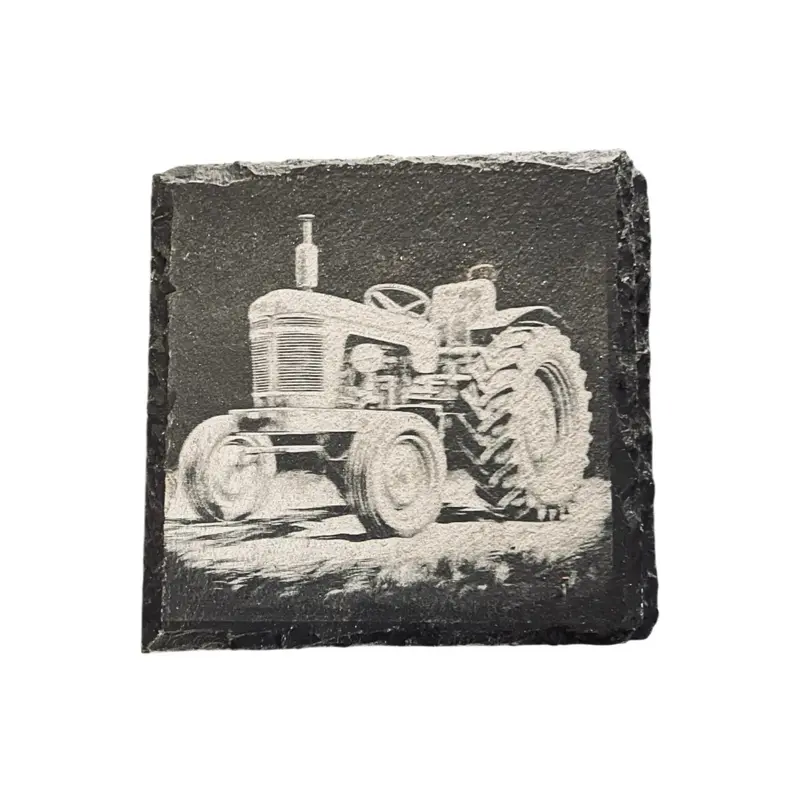 Rustic • Handmade • Farmhouse Style Slate Coasters
