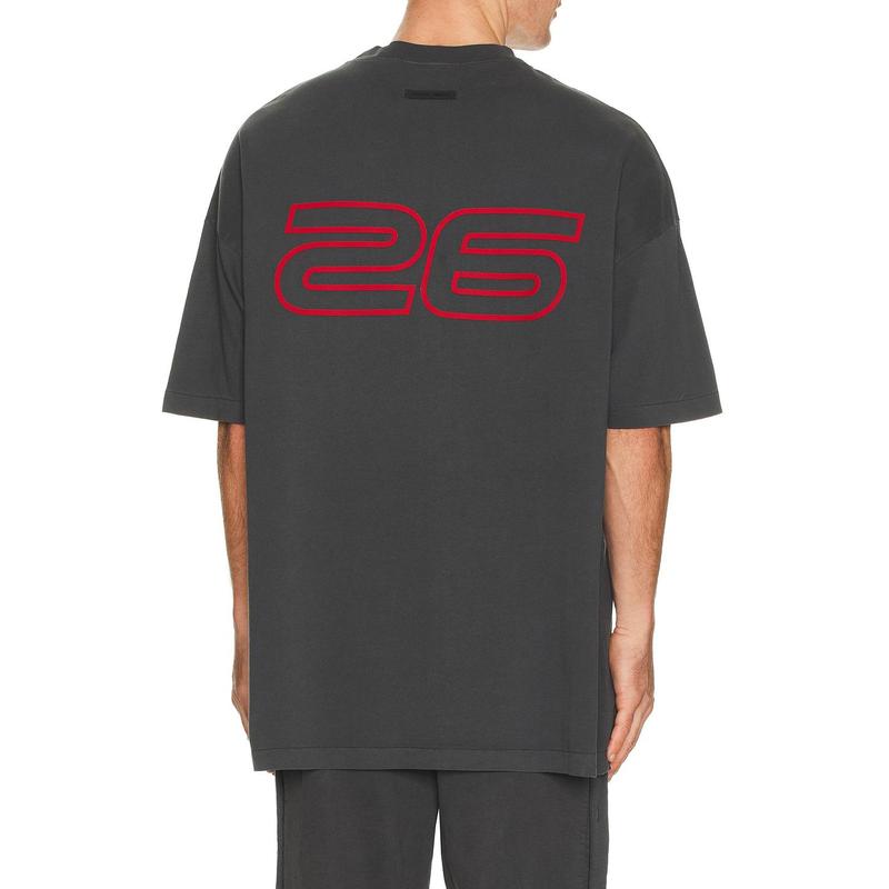 Fear of God ESSENTIALS 90'S Short Sleeve Tee in Iron Grey