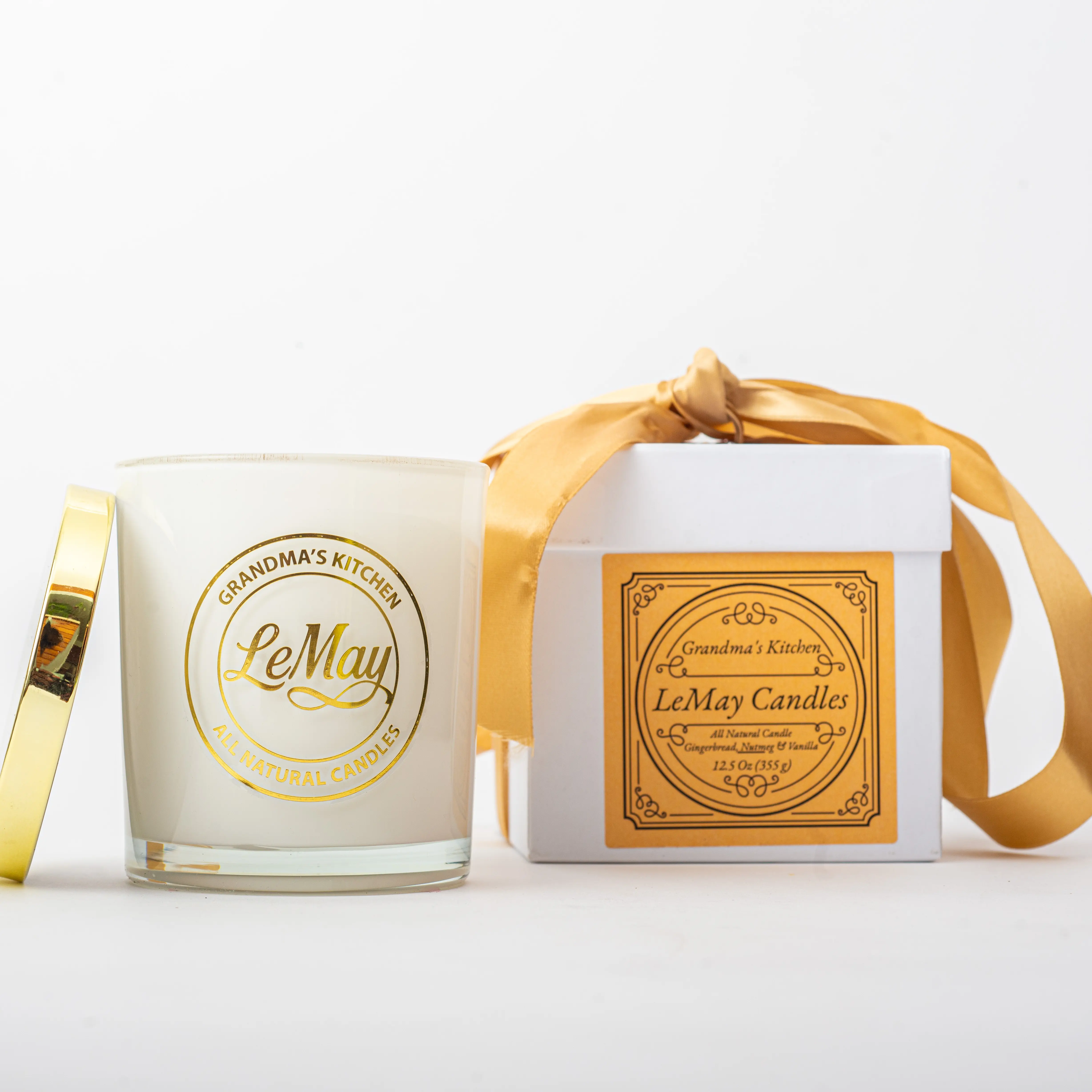 Grandma's Kitchen Gold All Natural Candle