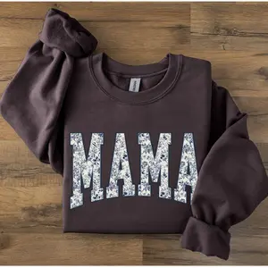 Mama Sweatshirt, Floral Mama Sweatshirt , Mom Sweatshirt, New Mom Gift, Mommy Shirt, Mom Life Shirt, Mama Shirt, Mother's Day Gift